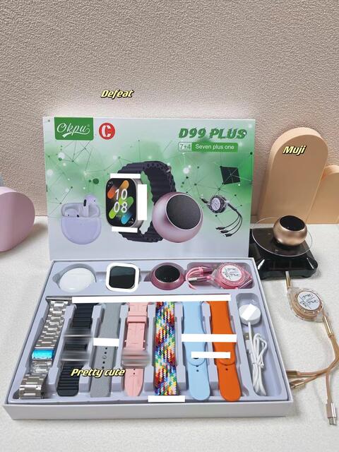 D99Plus Smart Watch Smart Watch Men's Bluetooth Call S10 Sports Heart Rate Ultra Huaqiangbei detail 4