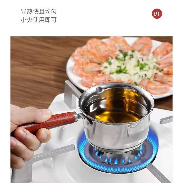 Thickened Non-Stick Snow Pan for Home Use, Suitable for Cooking Instant Noodles, Small Soup Pot, Milk Warmer, Compatible with Induction Cookers and Gas Stoves, Steamer