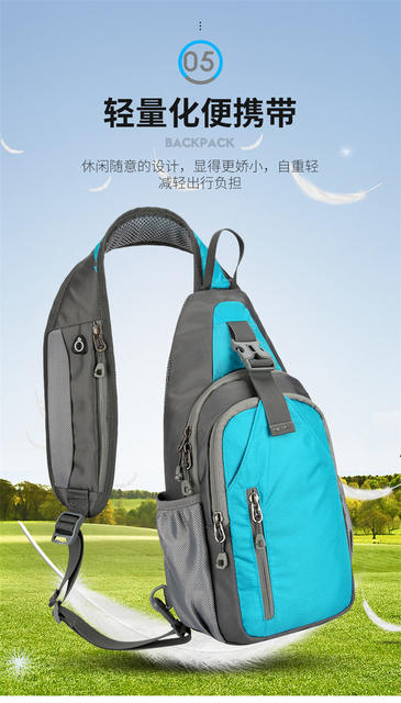 Sports Outdoor Cycling Shoulder Bag Casual Large Capacity Crossbody Bag Ins Trendy Brand Workwear Single Shoulder Crossbody Bag Wholesale detail 12