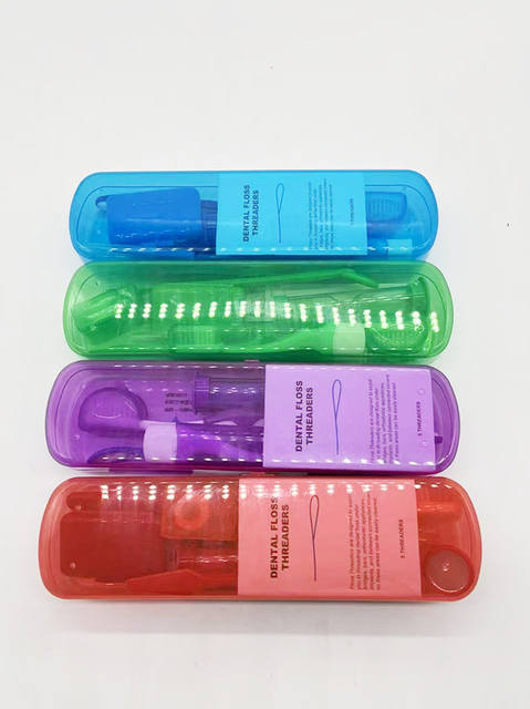 Orthodontic Oral Care Set Orthodontic Wax Toothbrush Dental Floss Oral Mirror Set Dental Clinic Gift Eight-Piece Set detail 9