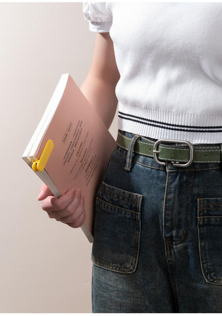 Automatic follow-up bookmark home student soft silicone non-deformation simple and practical multi-function reading bookmark detail 8