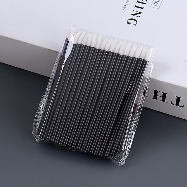 Hollow Rod Lip Brush, Transparent Lipstick Lip Gloss Stick, Makeup Tool, Portable Cleaning Brush, 50 Disposable Lip Brushes detail 9