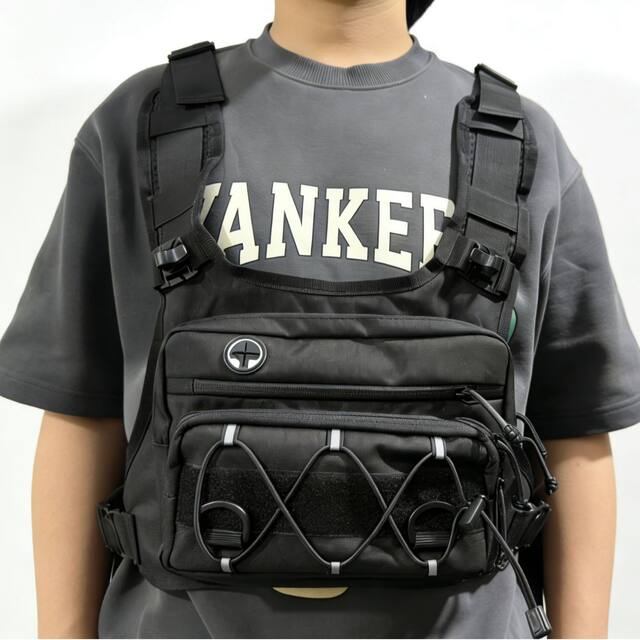 Outdoor Sports Cycling Backpack, Multi-Functional Hiking and Mountaineering Vest, Lightweight Tactical Backpack, Cross-Country Chest Bag detail 10