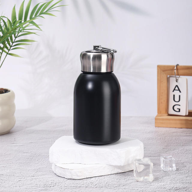 Premium Mini Pocket Cup with Handle, 304 Stainless Steel Thermos Cup, Stylish Portable Gift Water Bottle