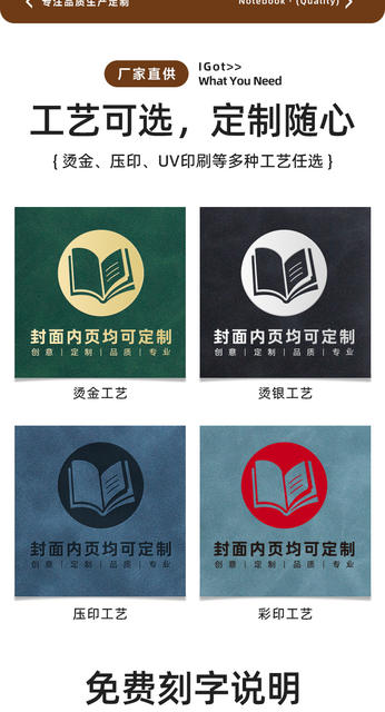 A5 Notebook Customizable with Logo Printing, Thickened with Snap Closure, Business Office Notebook, Soft Leather Surface, Wholesale detail 2
