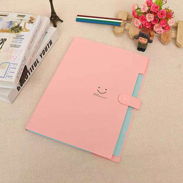 Smile A4 Accordion File Bag for Organizing Test Papers, Subject-Specific Student Tutoring Bag, Customizable Folder for Student Office Use detail 11