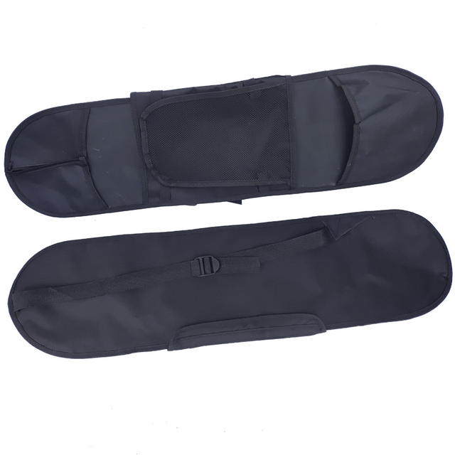 Skateboard Bag Double-warped Storage Bag Double-warped Short-board Backpack Case Thickened Bag Single Shoulder Bag Universal Mesh Bag detail 4