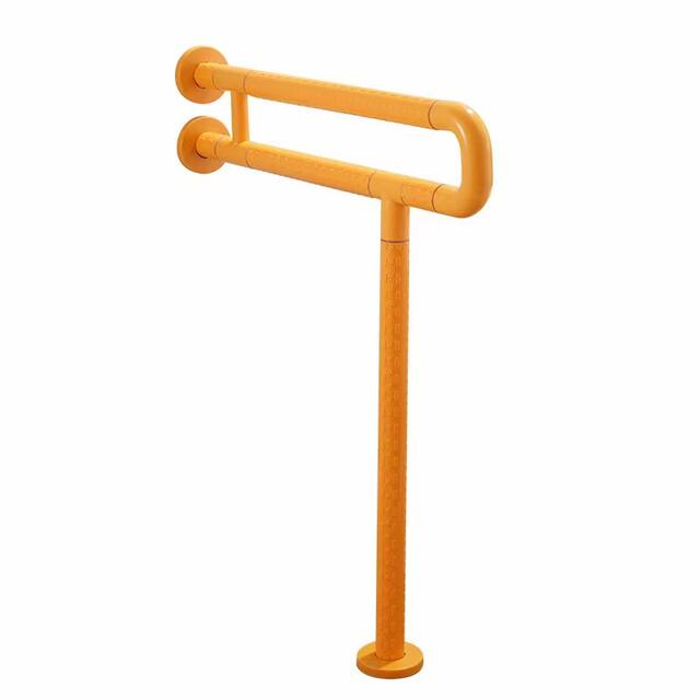 Barrier-Free U-Shaped Stainless Steel Handrails Bathroom Suitable for Aging Toilet Handrails Floor-Standing Non-Slip Handles for Pregnant Women and Disabled People detail 8