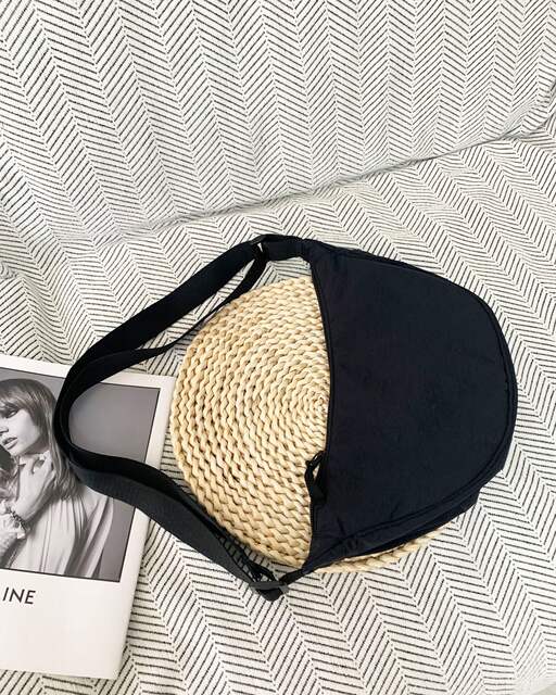 U Family's Same Cross-Border 2025 Summer Crossbody Bag Women's Trendy Dumpling Bag Nylon Lightweight Small Shoulder Bag Versatile Shoulder Bag