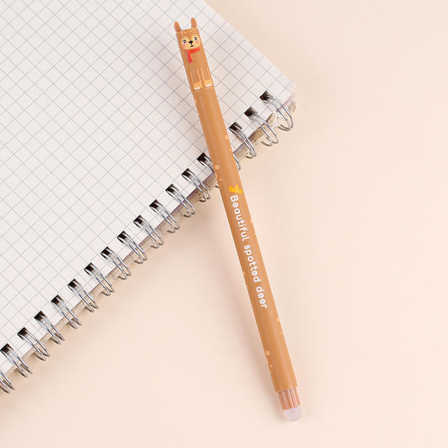 Erasable Pens, High-Quality Creative Stationery, Animal-Themed Erasable Gel Pens, Thermosensitive Erasable Pens, Gel Pens Specifically for Elementary School Students detail 10