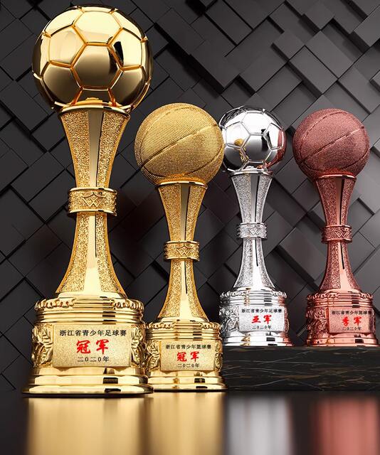 Basketball, Football, Badminton Trophy Customization Village Ba Gold, Silver, Bronze Volleyball Games Sports Competition Trophy Commemorative Plaque detail 9
