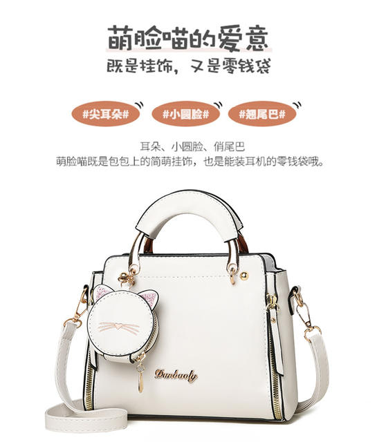 Solid Color Shoulder Bag Women's Fashion Casual Women's Bag Handbag 2025 New Cute Easiest for Match Women's Crossbody Bag detail 4