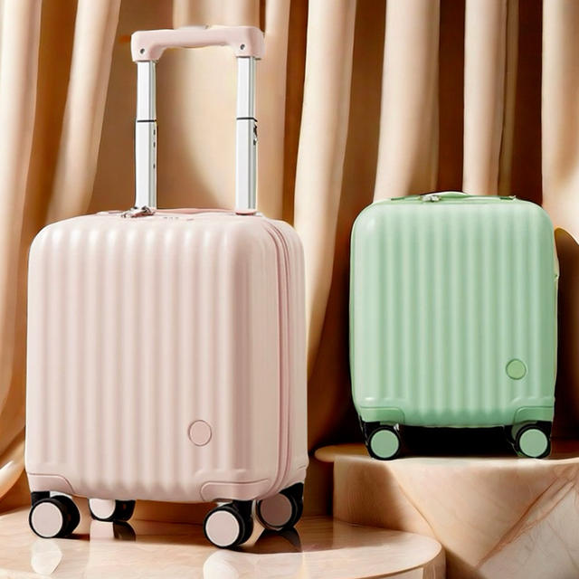 20*30*40 Spring and Autumn Airlines Trolley Case 14inch Luggage Lightweight Suitcase Women's Small Carry-On Suitcase Password Box detail 1