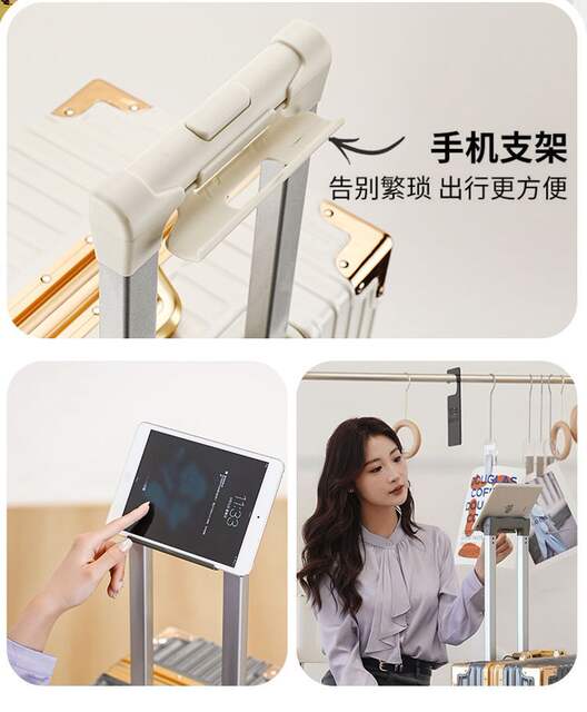 New Suitcase Student Trolley Suitcase 20inch Password Box for Men and Women Strong and Durable Universal Wheel Suitcase detail 10