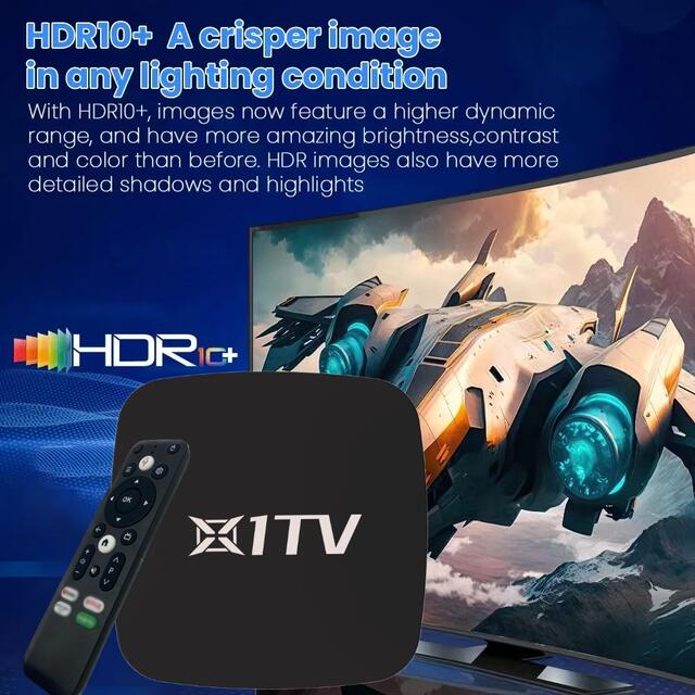 X1Tv Foreign Trade Box Bluetooth Voice 4K High-Definition Tv Network Set-Top Box Player Wifi Android Tvbox detail 6