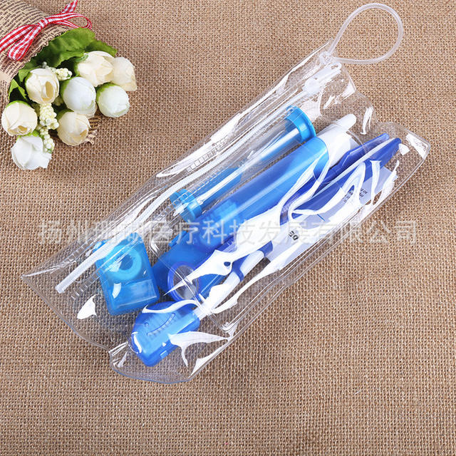 Orthodontic care suit eight-piece oral cleaning care orthodontic toothbrush orthodontic protection wax detail 3