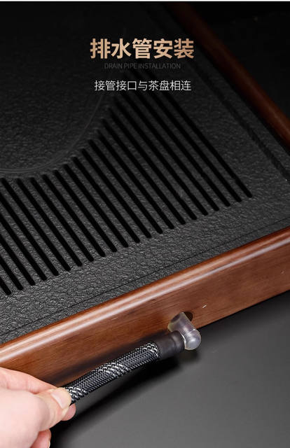 Woven Tea Tray Drainage Pipe with Absorbent Ball Adapter Tea Table Tea Table Drain Hose Tea Ceremony Accessories Tea Set Accessories detail 6