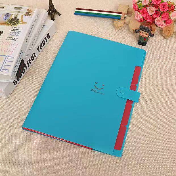 Smile A4 Accordion File Bag for Organizing Test Papers, Subject-Specific Student Tutoring Bag, Customizable Folder for Student Office Use detail 8