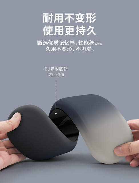Wrist Mouse Pad Hand Rest Ergonomic Wrist Support Women's Wrist Rest Keyboard Boys Anti-Jq Inflammation Rubber Mat detail 8