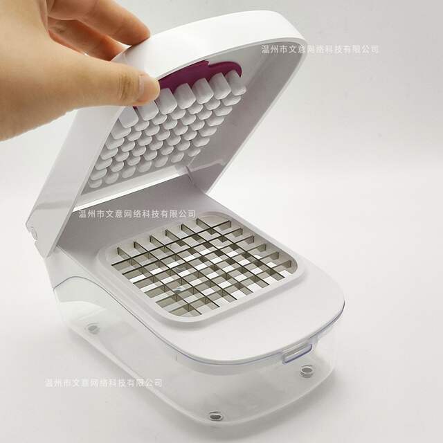 Fruit and Pepper Cutter, Vegetable and Onion Chopper, Kitchen Utensil with Multiple Functions, Potato Dicing Machine, Multi-Functional detail 6