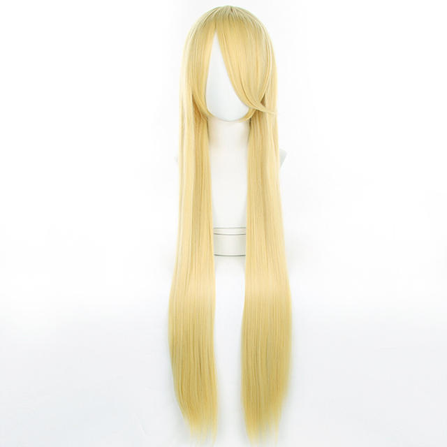 150cm Universal Wig Cosplay High-Temperature Silk Fluffy Wig Multiple Colors Available Long Straight Hair Fluffy Style detail 8