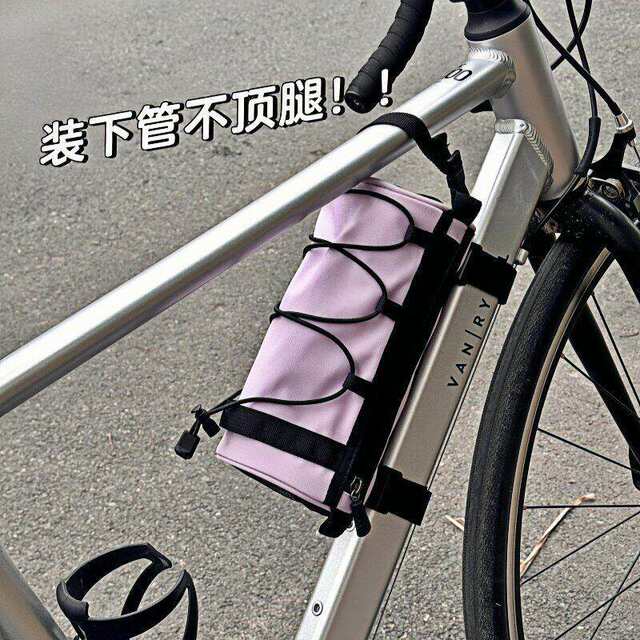 Bicycle Bag, Front Frame Bag, Road Bike Bicycle Hanging Bag, Mountain Bike Multifunctional Cycling Bag, Storage Portable Hanging Bag detail 4