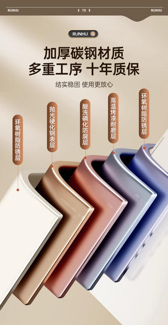 Household Balcony Shelf Storage Rack Multi-Layer Floor-To-Ceiling Warehouse Storage Room Utility Room Commercial Supermarket Steel Storage Rack detail 5