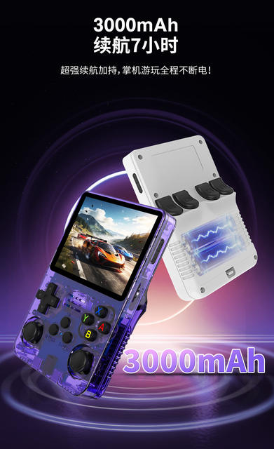 Cross-border exclusive for R36S new open source handheld dual-system retro game arcade nostalgic handheld game machine detail 7