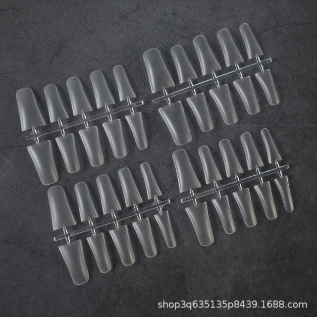 Ultra-Thin Long Duckbill Nail Tips, No Filing Required, Handmade Wearable Full-Cover Nails, Xsml, European and American Cross-Border Wholesale detail 3