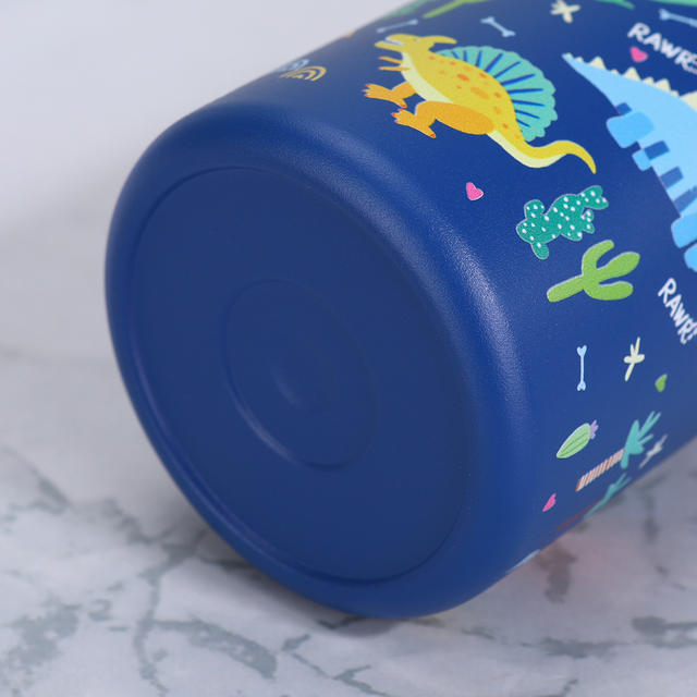 Cross-Border 12oz Cartoon Portable Space Flask Thermos Cup Custom-Made 304 Stainless Steel Outdoor Portable Vacuum Space Cup detail 12
