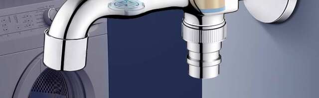 Washing Machine Faucet with One Inlet and Two Outlets, Three-Way Dual Control, Dual Water Spouts, Multifunctional Mop Sink, Household Anti-Freeze detail 12