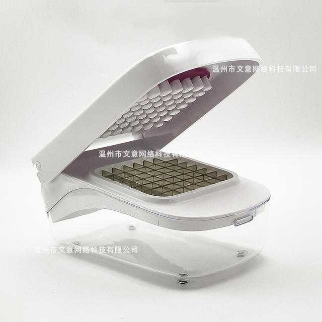 Fruit and Pepper Cutter, Vegetable and Onion Chopper, Kitchen Utensil with Multiple Functions, Potato Dicing Machine, Multi-Functional