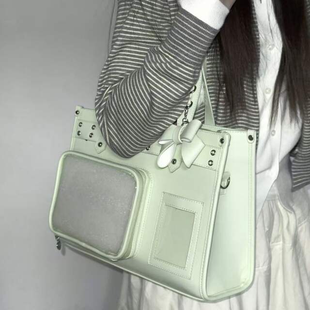 K-Pop Fan Hidden Compartment Bag for Concert, Small Snack Bag, Korean Style Single Shoulder Crossbody Backpack, New Model for Female Students detail 2