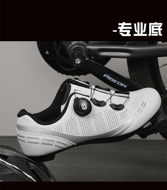 Road Bike Cycling Shoes for Men, Mountain Bike Cycling Shoes with Cleats, Competition Road Bike Cleat Shoe Set, Women's Cycling Shoes T27 detail 11