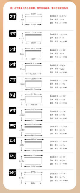 Chiffon Cake Mold for Home Oven, Anodized Removable Bottom Mold, Baking Tool, Mousse Mold, 4/6/8 Inch Mold detail 4
