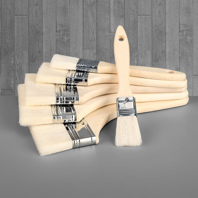 Water-based soft brush paint paint seamless brush latex paint brush barbecue baking painting small brush is not a wool brush