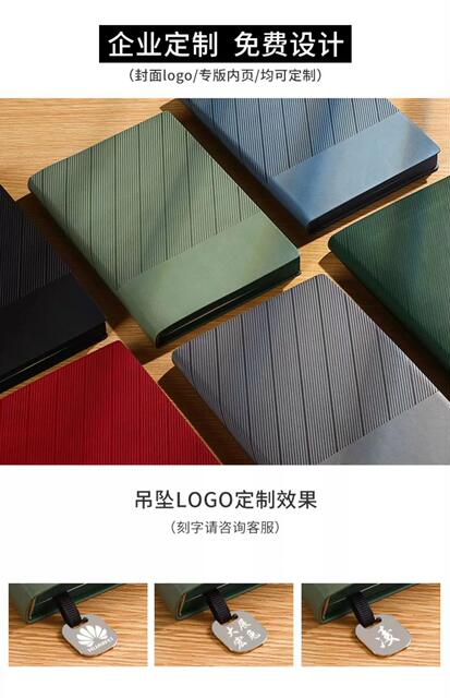 Business High-End A5 Notebook Gift Box Set with Customized Logo, Meeting Notepad, Office Gift, Souvenir Gift detail 4