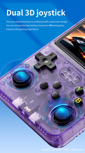 1g Running Cross-Border New Model R36S Open-Source Handheld Game Console Retro Gba Arcade Classic Fc Arcade Portable Psp detail 10