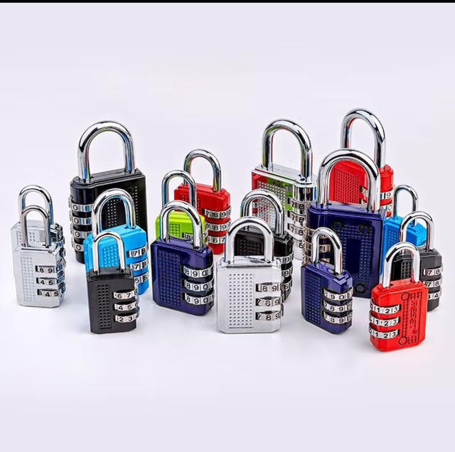 Metal Mechanical Combination Lock Waterproof and Rust-Proof Padlock Suitcase Lock Gym Locker Lock Cross-Border detail 3