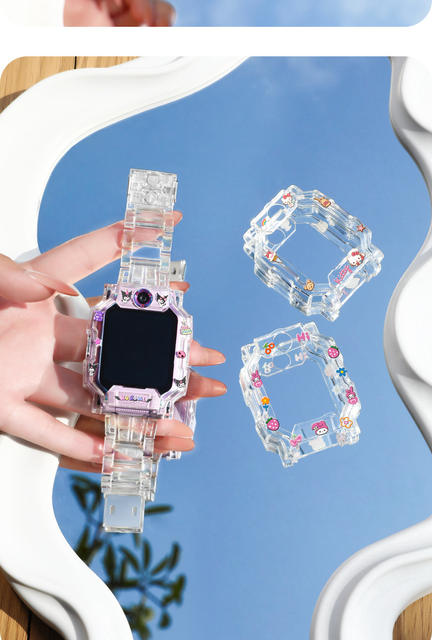 Suitable for Little Genius Phone Watch Z11 Strap D5/Q3 Printed Shell Z10/Z8A/Z9/Z6S Transparent Protective Cover detail 7