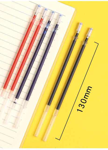 Refill factory direct neutral pen full needle tube wholesale bullet 0.5mm neutral pen refill student stationery detail 9