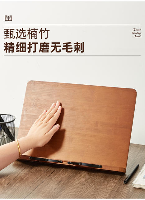 Multifunctional Reading Stand, Book Stand, Tilted Writing Board, Reading Stand, Children's Sitting Posture Correction Reading Stand, Desktop Book Stand detail 11
