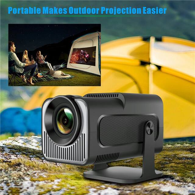 Cross-Border New Hy320 Mini 4K High-Definition Android Smart Home Theater Portable Home Short Throw Projector detail 4