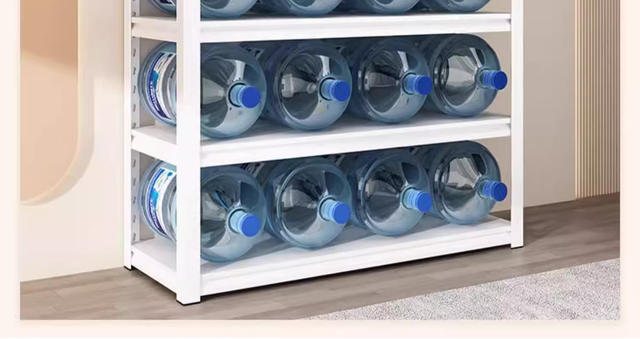 Balcony Storage Rack Multi-Layer Floor-Standing Household Steel Shelf Display Rack Warehouse Storage Rack Sundry Storage Iron Shelf detail 8