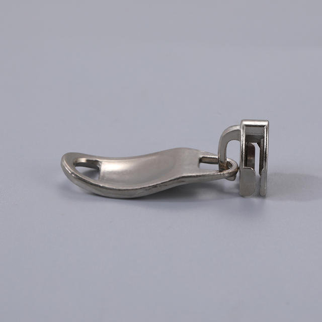 Simple Silver Zinc Alloy Zipper Pullers, Luggage and Clothing Accessories, Nylon Zipper Pullers, Textile Accessories Wholesale detail 3