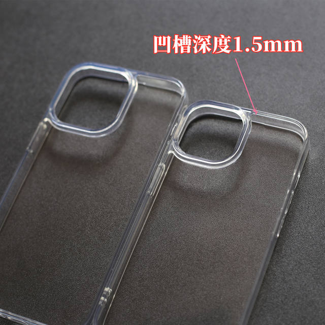Deep Groove 18Promax/17Pro/16 Mobile Phone Case with Resin Acrylic Sheet and Dried Flowers, Deep Groove Case with High Transparency detail 5