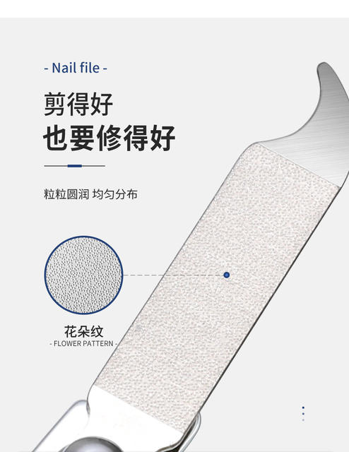 Jindar Japanese American large flat nail clippers hawk beak oblique nail clippers single home portable nail clippers wholesale detail 7