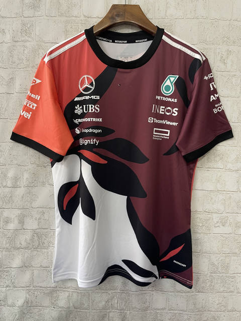 25 New F1 Formula Racing Suits Mercedes Aston Ferrari Martin Mclaren Motorcycle Racing Suits detail 9