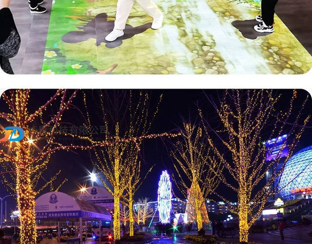 5D Holographic Projection Restaurant Wall Immersive Light and Shadow Banquet Hall Theme Hotel Ground Exhibition Hall Underwater World detail 10