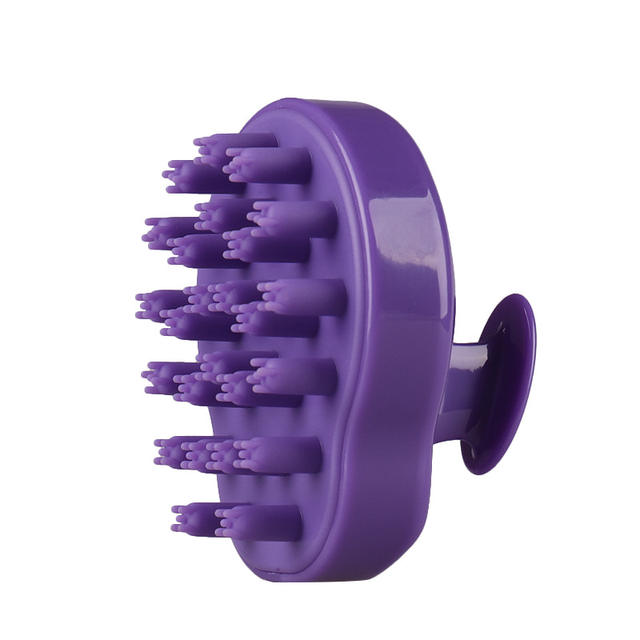 Cross-Border Popular Beauty Product: Silicone Shampoo Brush with Essential Oils for Cleaning the Scalp, Beauty Hair Care Silicone Brush, Shampoo Comb detail 9